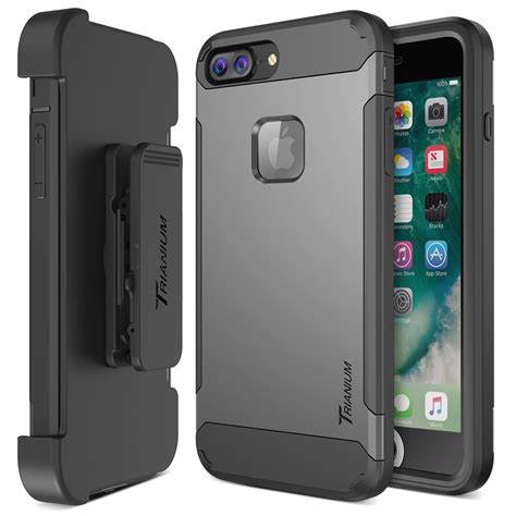 iPhone 7 Plus Case, Trianium [Duranium Series] Heavy Duty 